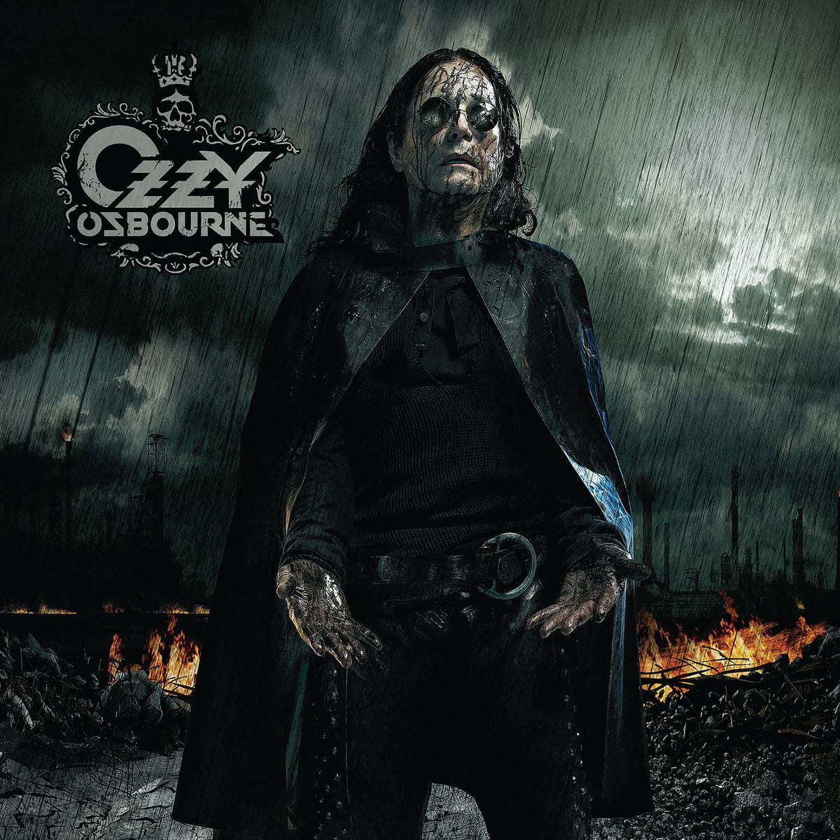 Ozzy Osbourne – Black Rain vinyl record cover