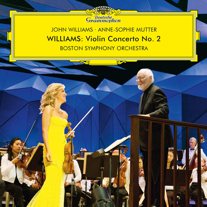 Anne-Sophie Mutter John Williams – WILLIAMS:VIOLIN CONCERTO NO. 2 (LP)  by JOHN WILLIAMS, ANNE-SOPHIE MUTTER vinyl record cover