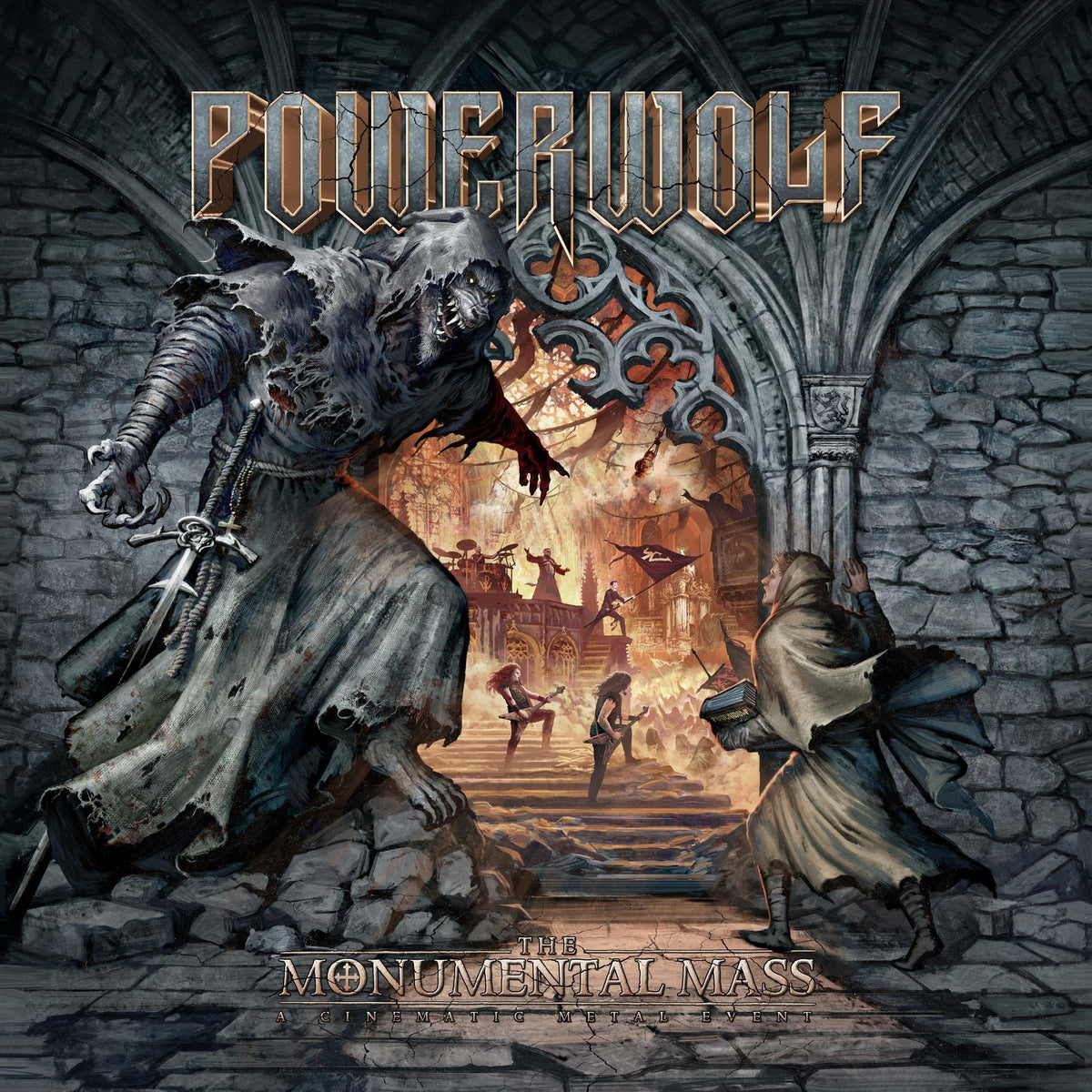 Powerwolf – The Monumental Mass vinyl record cover