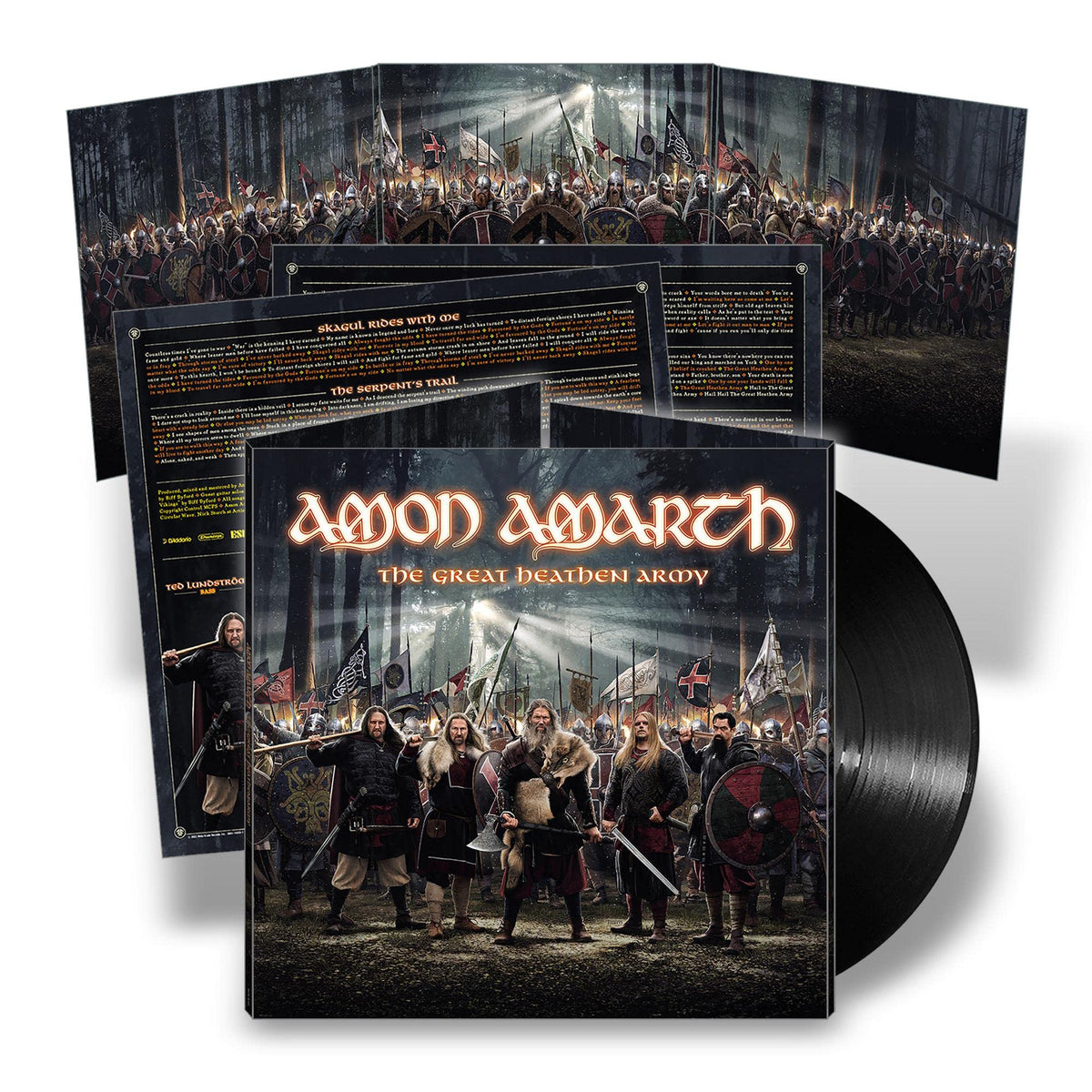 Amon Amarth – The Great Heathen Army vinyl record cover