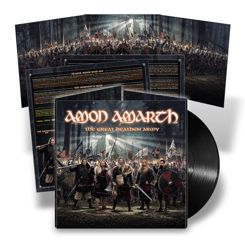 Amon Amarth – The Great Heathen Army vinyl record cover