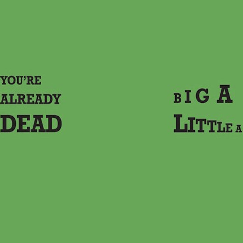 Crass – You'Re Already Dead / Big A Little A  by Crass vinyl record cover