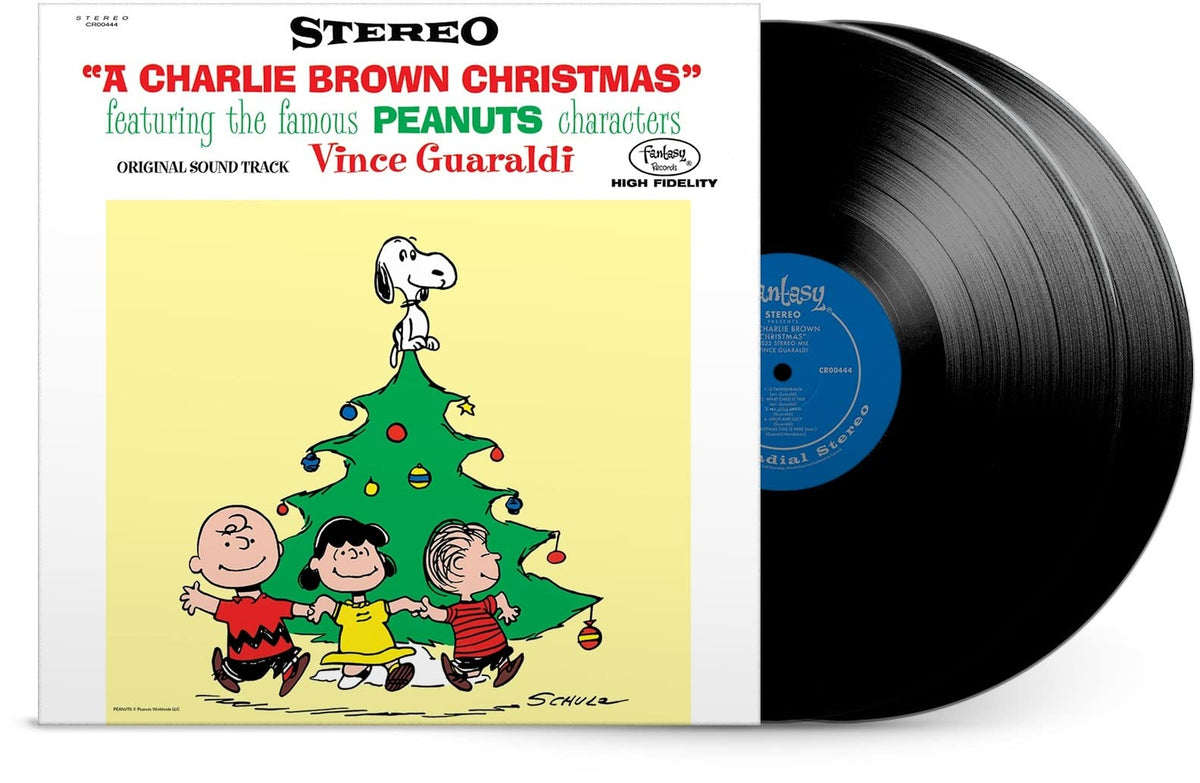 Vince Guaraldi Trio – CHARLIE BROWN CHRISTMAS(2L  by VINCE GUARALDI TRIO vinyl record cover