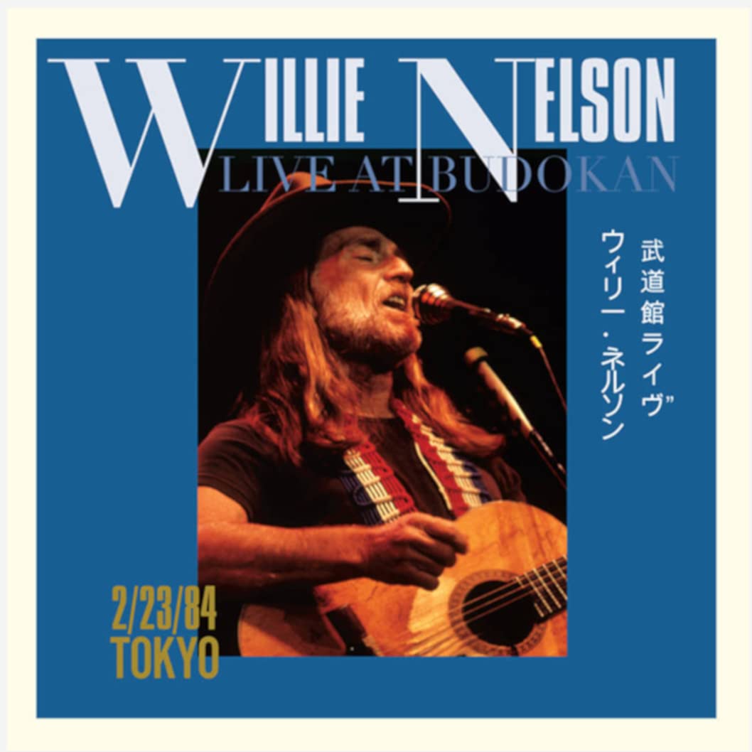 Willie Nelson – Live at Budokan (RSD Black Friday 2022) vinyl record cover