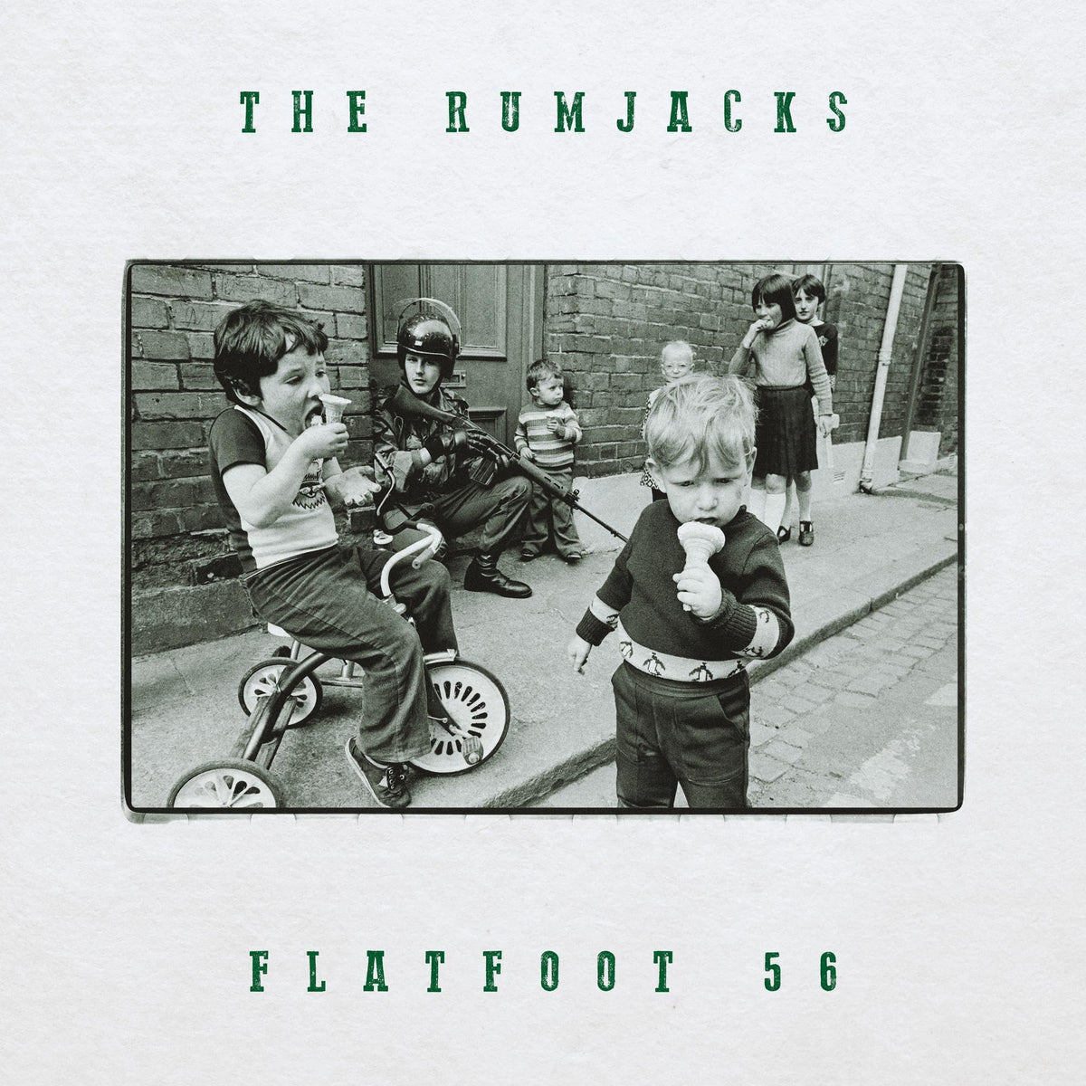 The Rumjacks/Flatfoot 56 – Split vinyl record cover