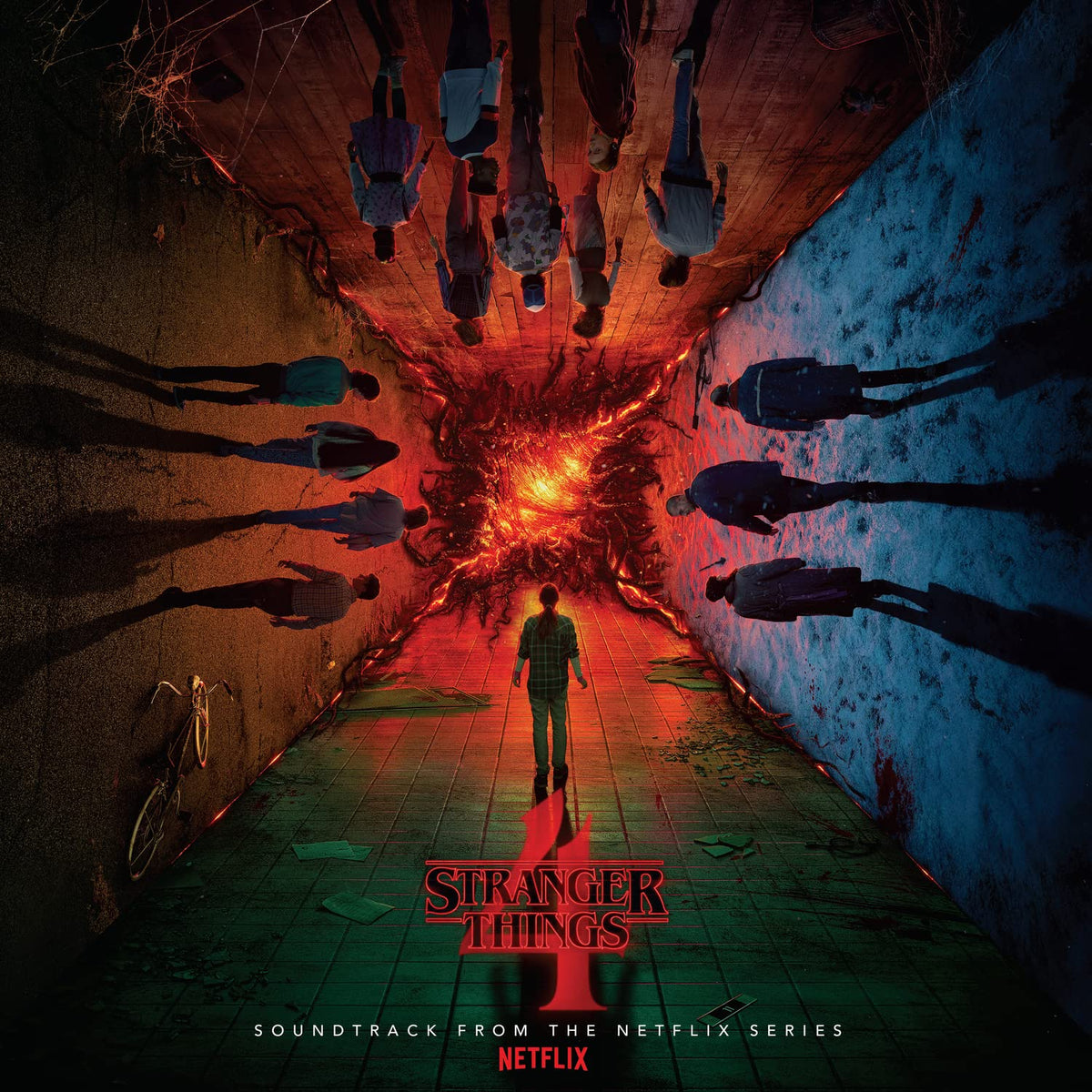 Various Artists – Stranger Things 4 vinyl record cover