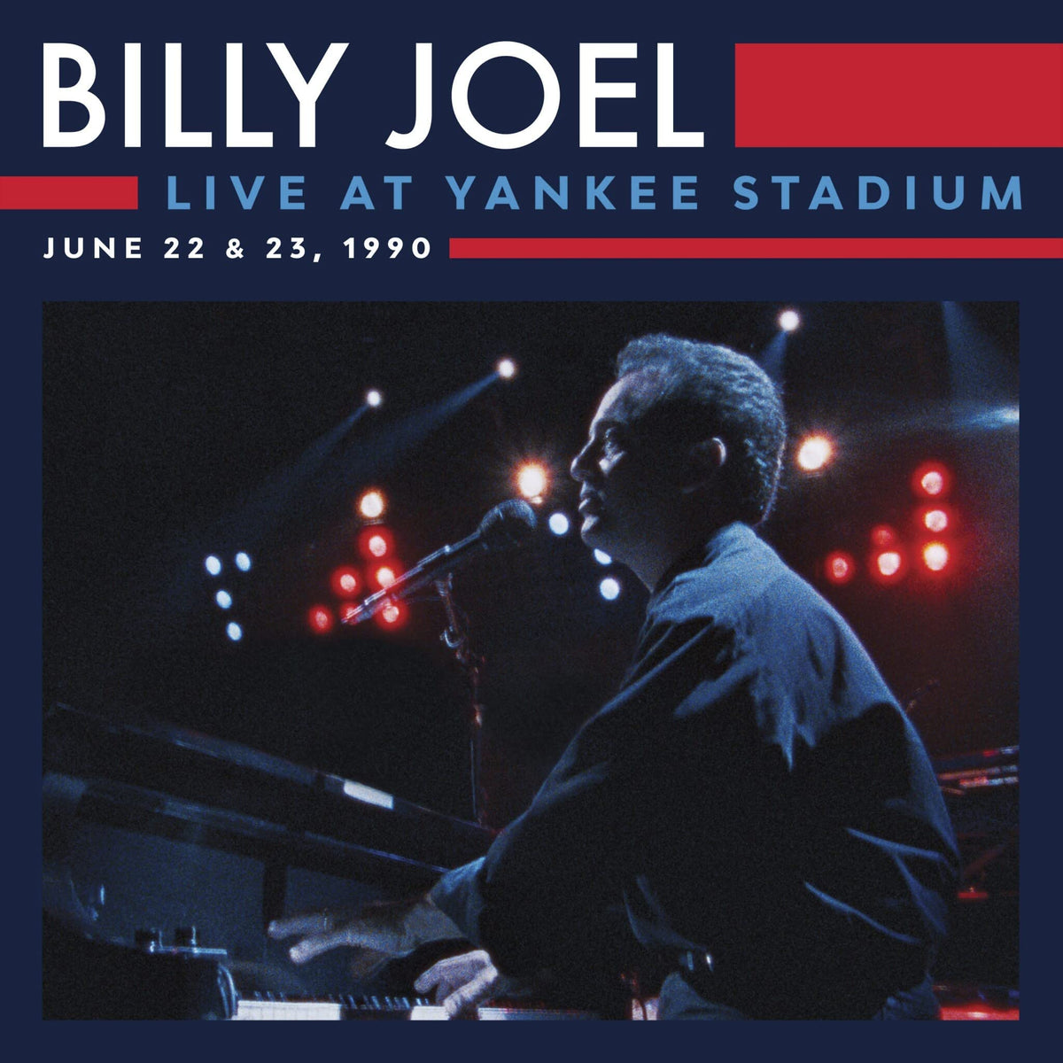Billy Joel – Live at Yankee Stadium vinyl record cover