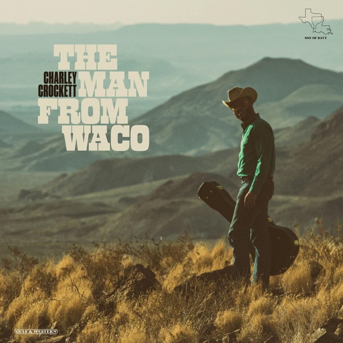 Charley Crockett – The Man from Waco vinyl record cover
