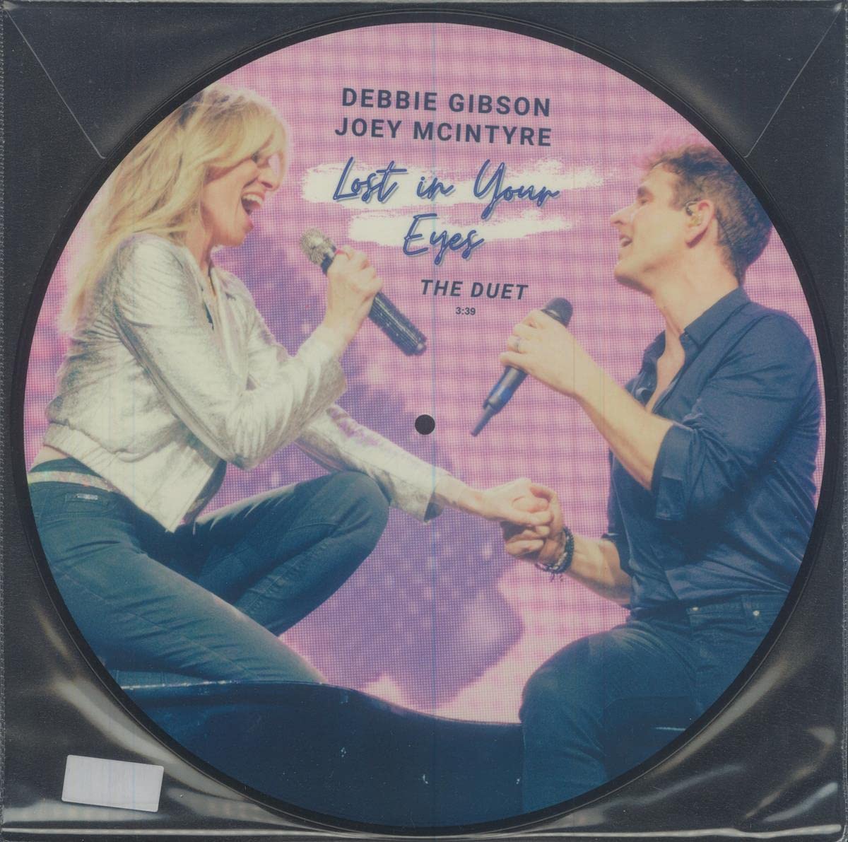 Debbie Gibson – Lost In Your Eyes. The Duet With Joey Mcintyre (RSD 2022) vinyl record cover