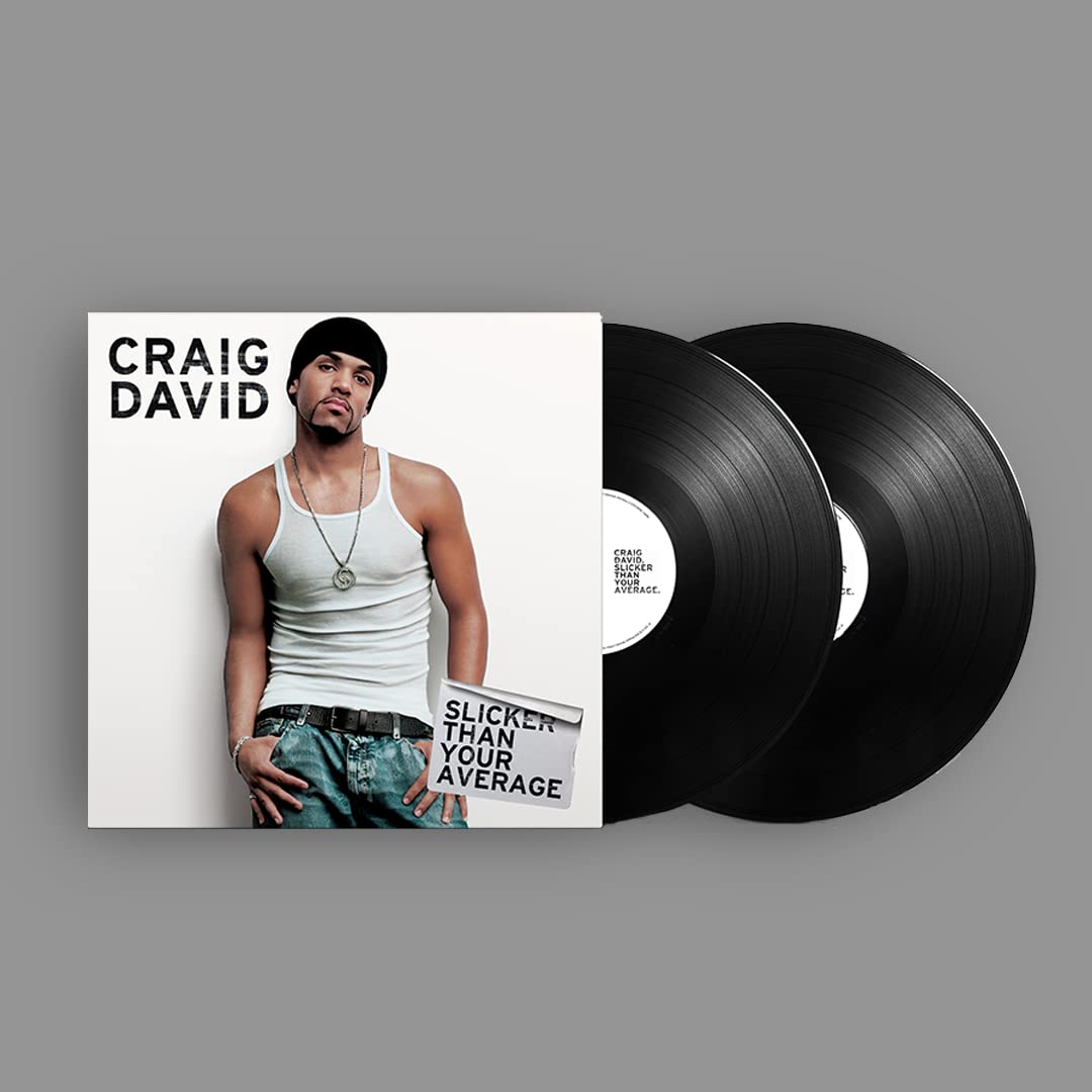 Craig David – Slicker Than Your Average vinyl record cover