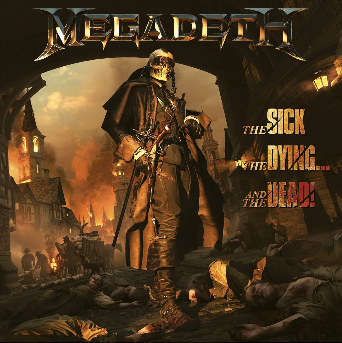 Megadeth – The Sick, the Dying... And the Dead vinyl record cover