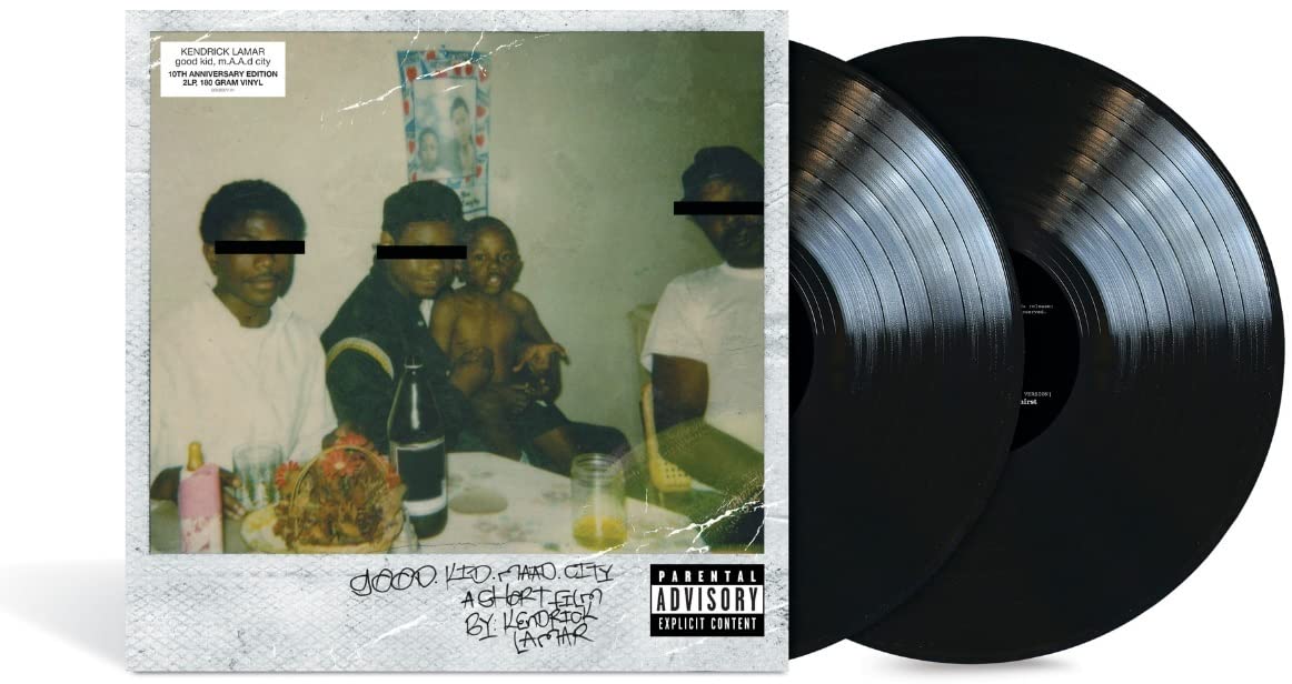 Kendrick Lamar – Good Kid, M.A.A.d City vinyl record cover