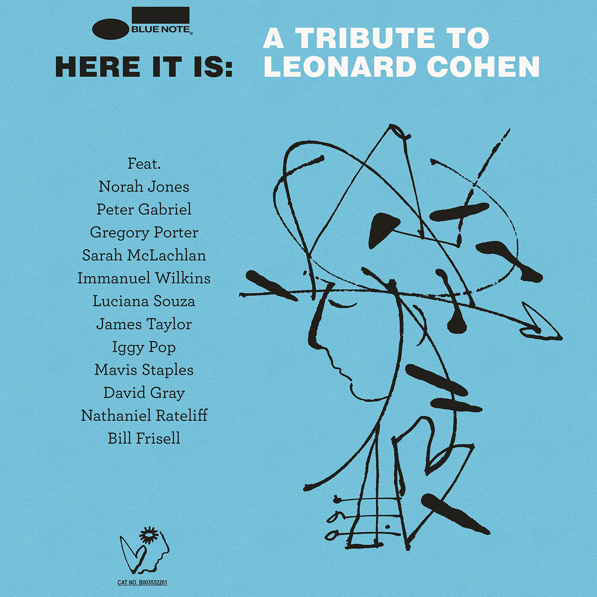 Various Artists – HERE IT IS:A TRIBUTE TO(LP  by VARIOUS ARTISTS vinyl record cover