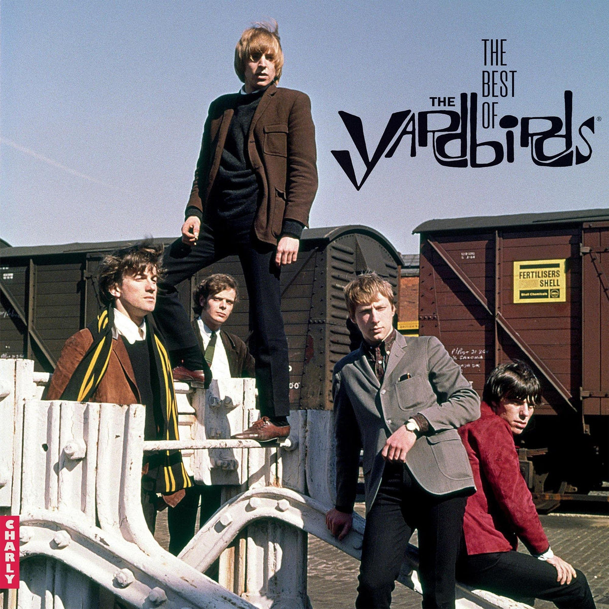 The Yardbirds – The Best of the Yardbirds vinyl record cover