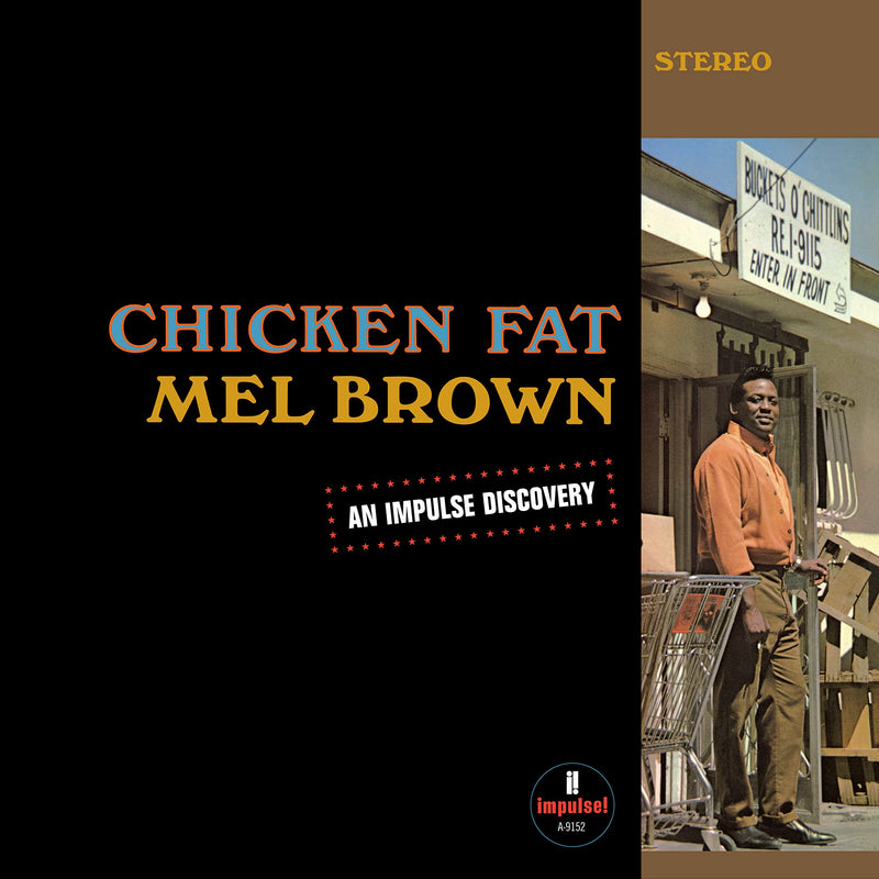 Mel Brown – Chicken Fat vinyl record cover