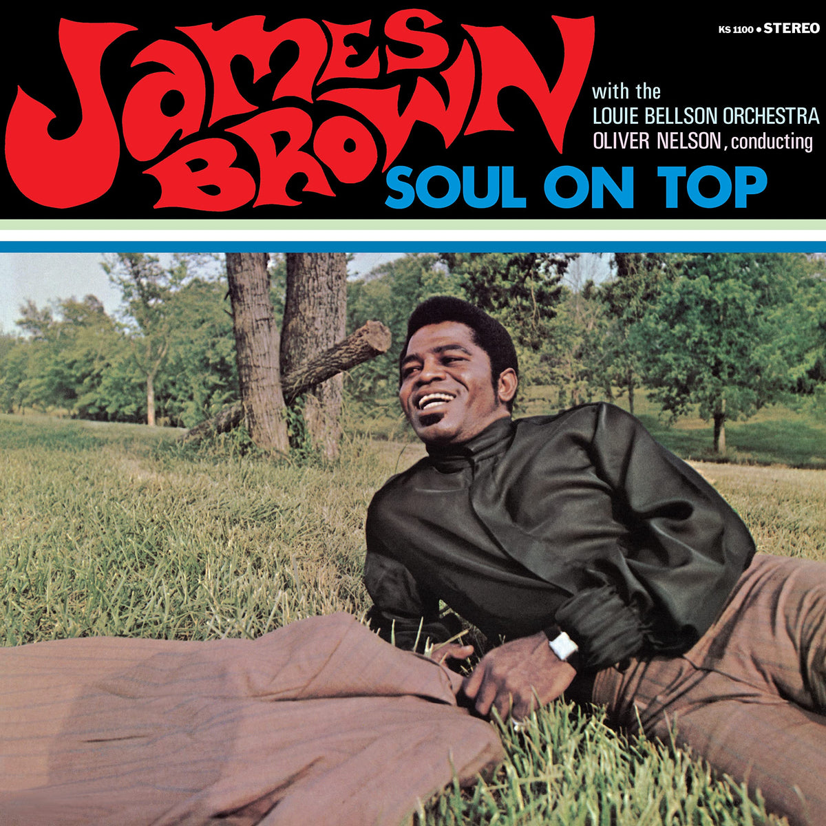 James Brown – Soul On Top vinyl record cover