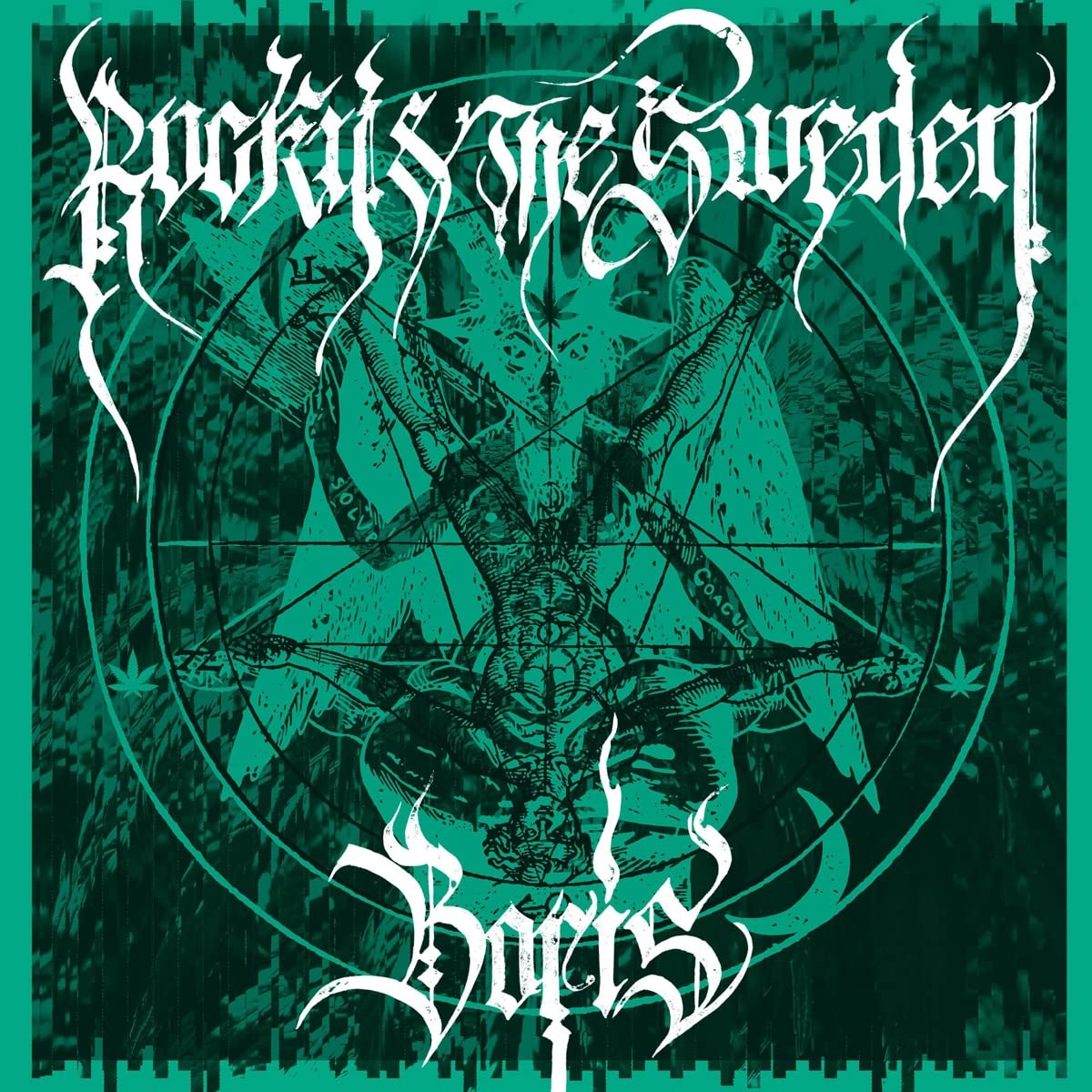 Rocky & The Sweden/Boris – Split vinyl record cover