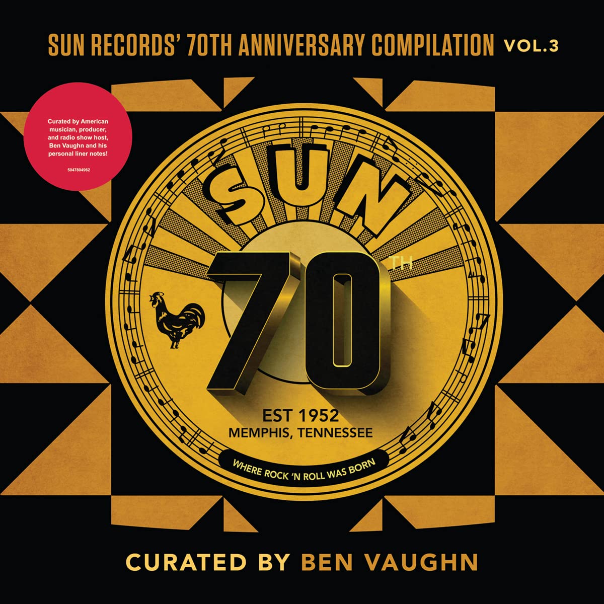 Various Artists – Sun Records' 70th Anniversary Compilation — album cover