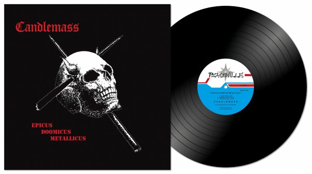Candlemass – Epicus Doomicus Metallicus vinyl record cover