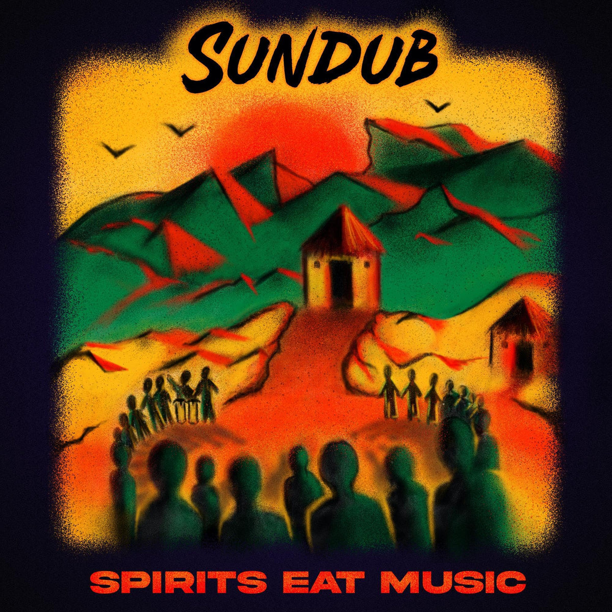 Sundub – Spirits Eat Music  by Sundub vinyl record cover
