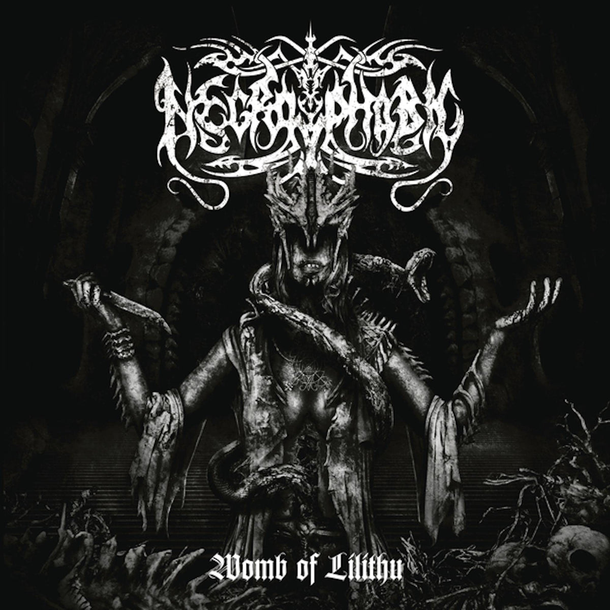 Necrophobic – Womb of Lilithu vinyl record cover