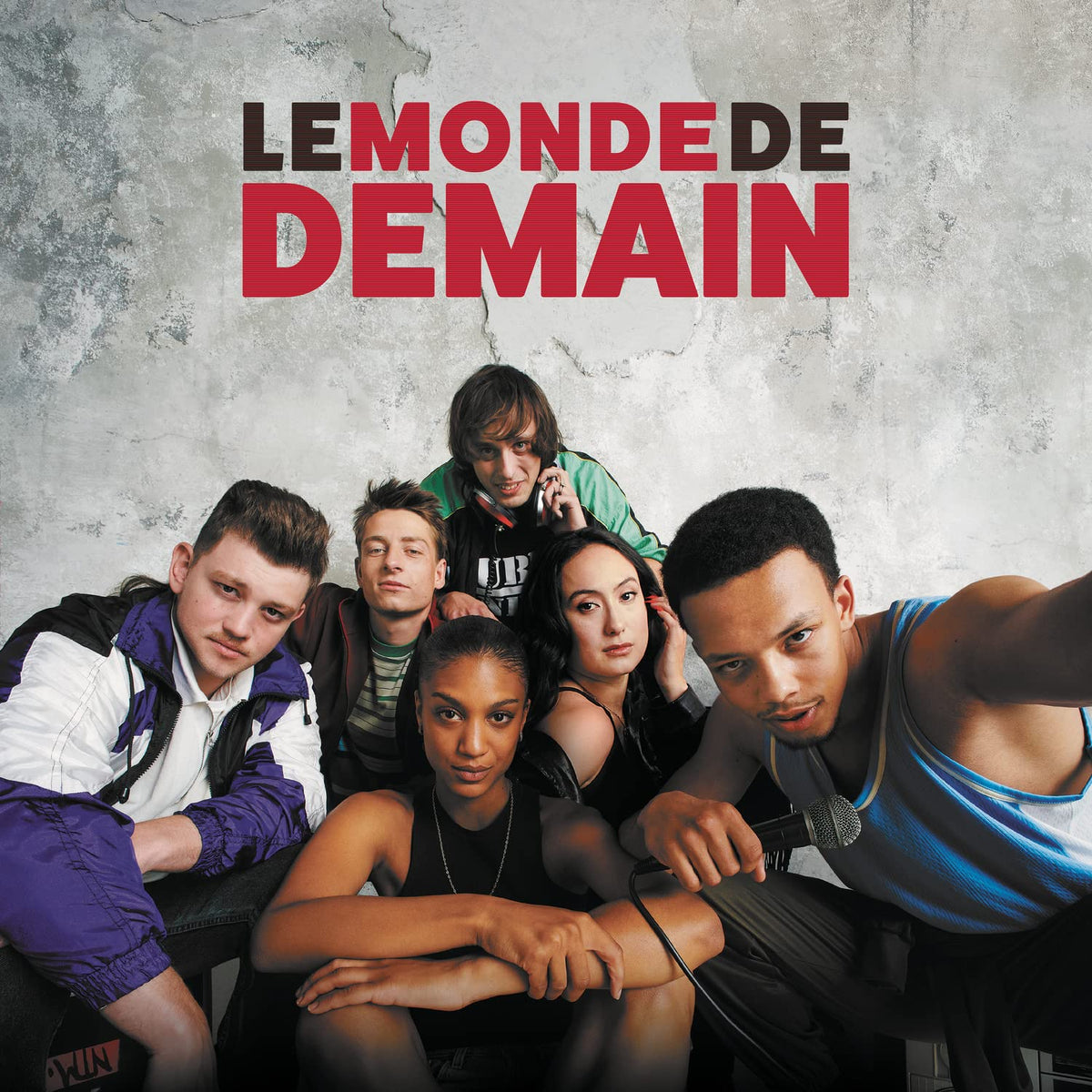 Amine Bouhafa Dee Nasty – Le Monde De Demain  by Amine Bouhafa Dee Nasty vinyl record cover