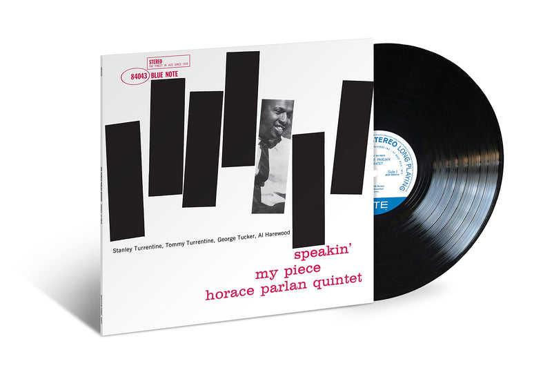 Horace Parlan Quintet – Speakin' My Piece vinyl record cover