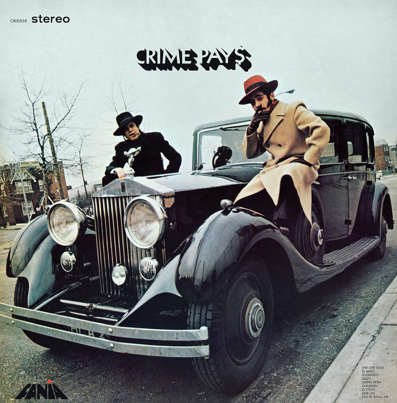 Willie Colón – Crime Pays vinyl record cover