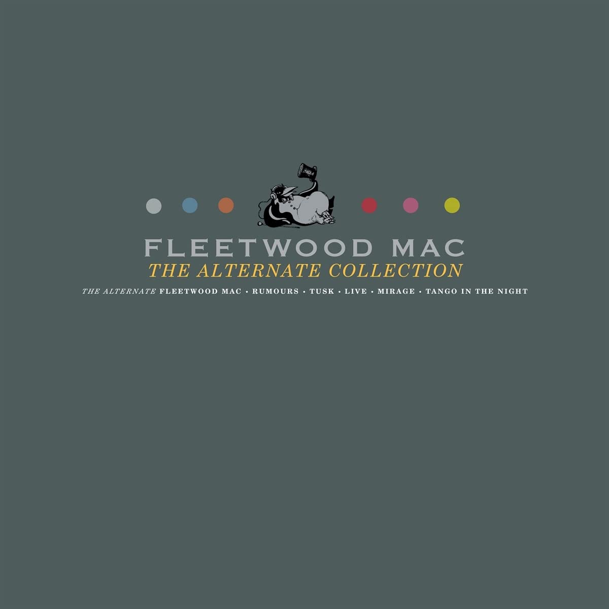 Fleetwood Mac – Alternate Collection (Crystal Clear Vinyl) (Black Friday 2022) vinyl record cover