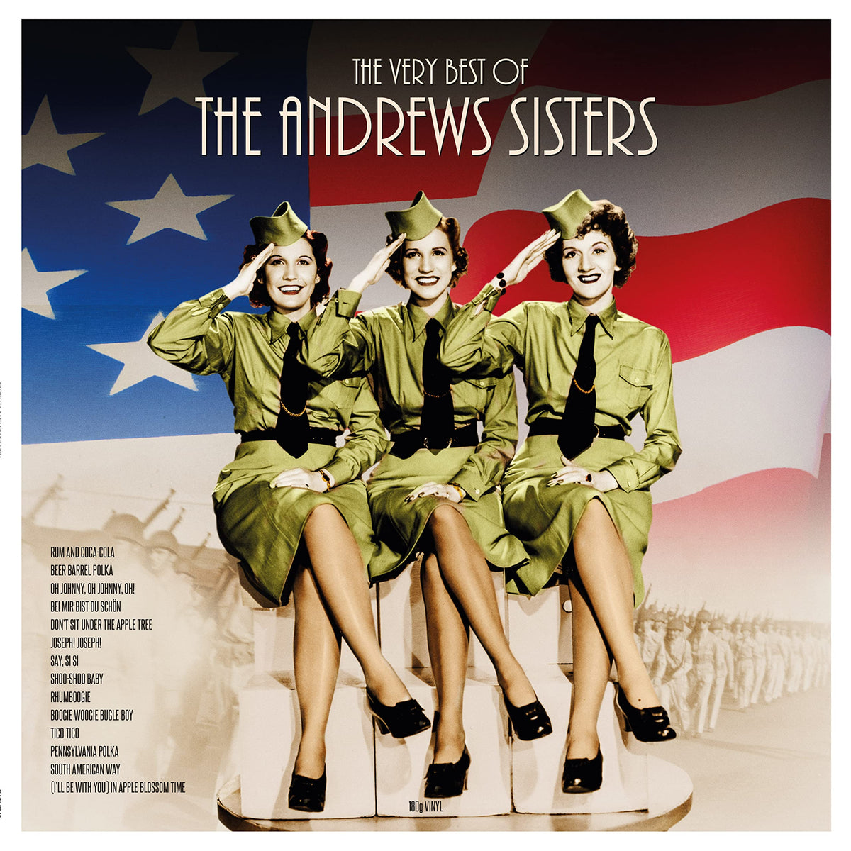 The Andrews Sisters – The Very Best Of vinyl record cover