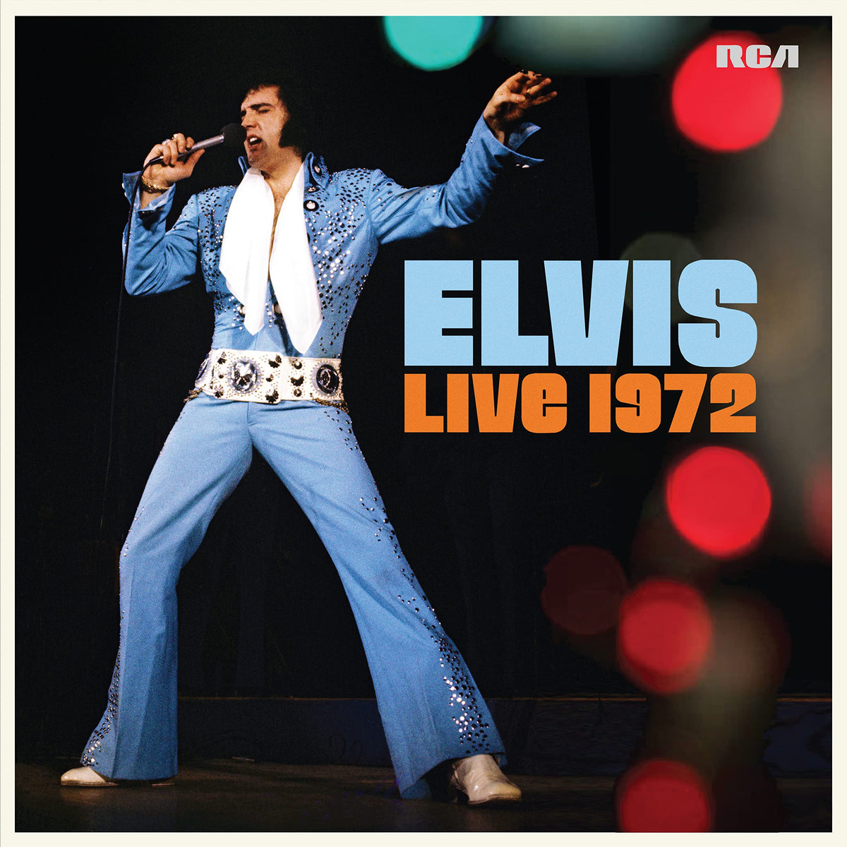 Elvis Presley – Elvis Live 1972 vinyl record cover