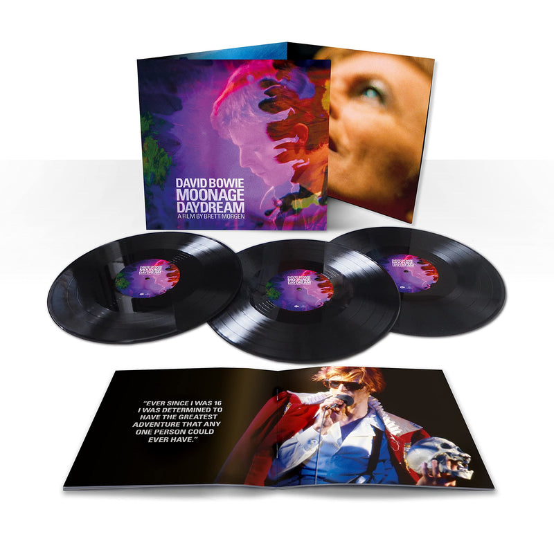 David Bowie – Moonage Daydream vinyl record cover