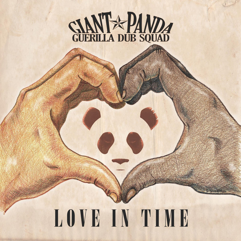 Giant Panda Guerilla Dub Squad – Love in Time vinyl record cover