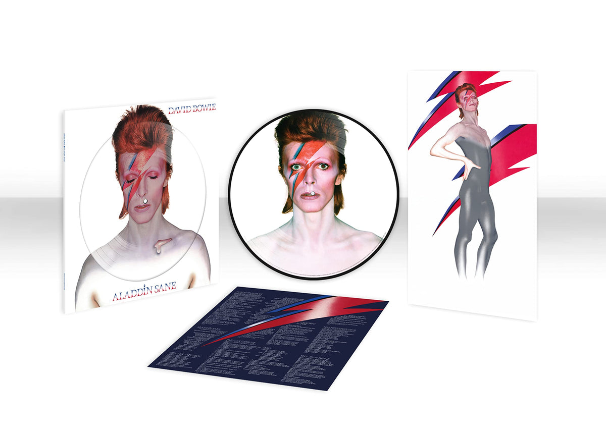 David Bowie – Aladdin Sane vinyl record cover