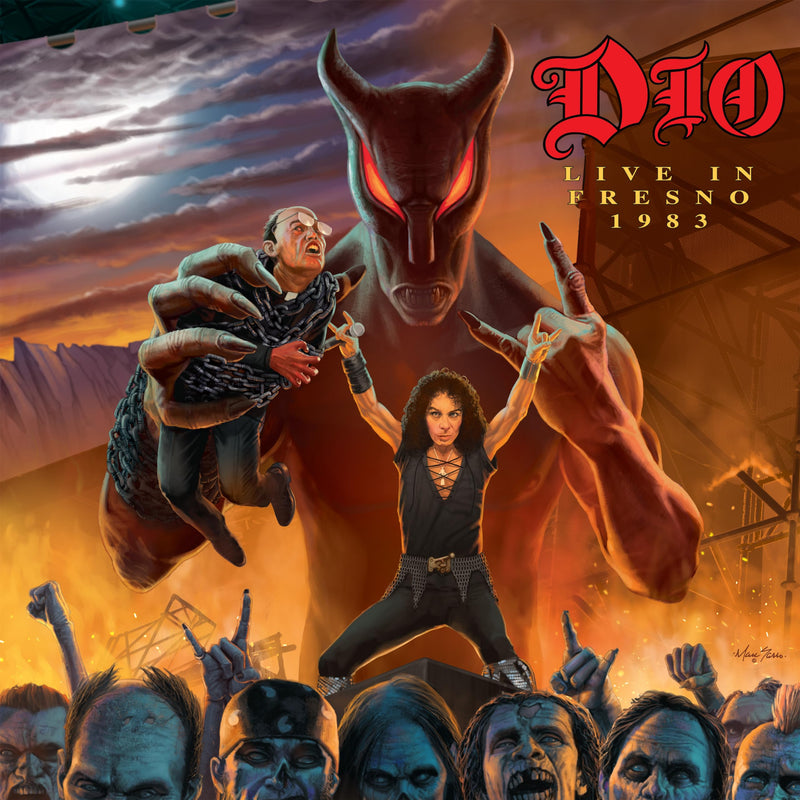 Dio – Live In Fresno 1983 vinyl record cover