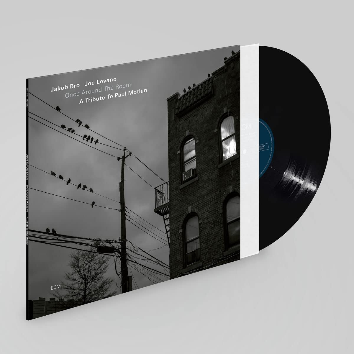 Jakob Bro & Joe Lovano – Once Around the Room vinyl record cover