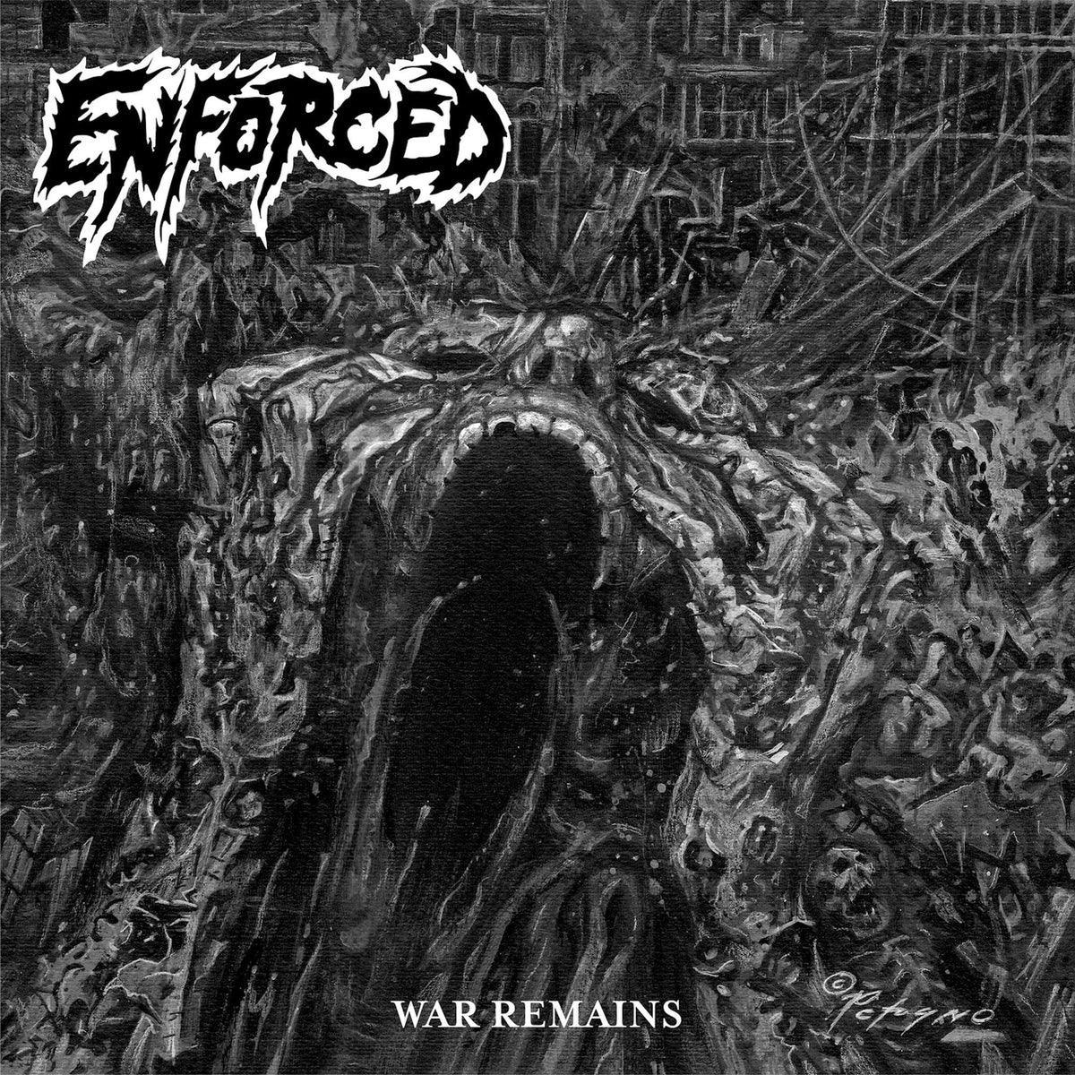 Enforced – War Remains vinyl record cover