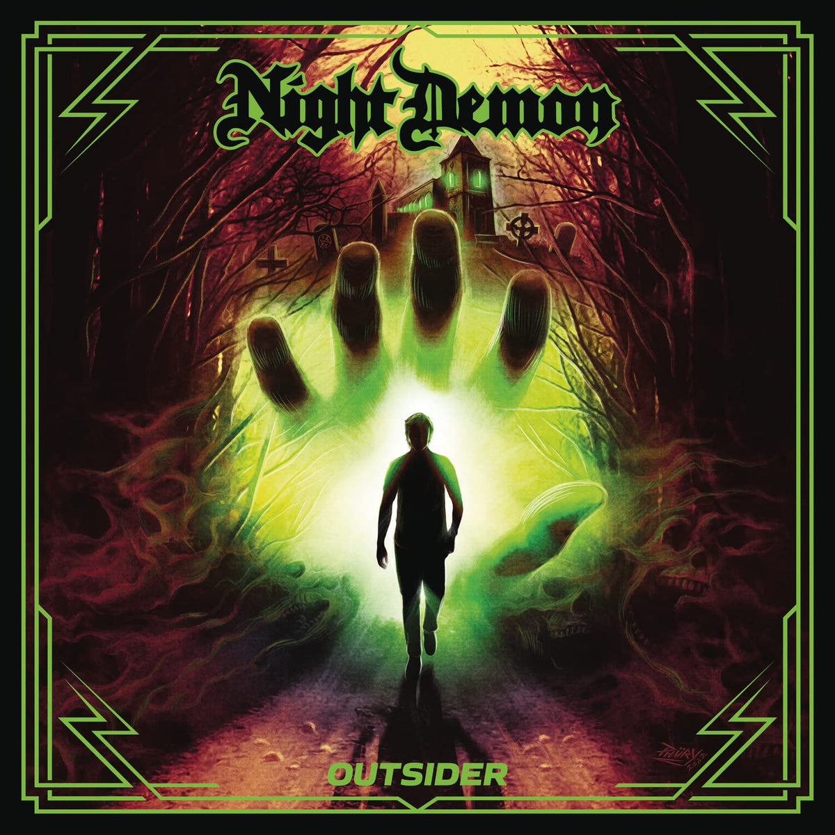 Night Demon – Outsider vinyl record cover