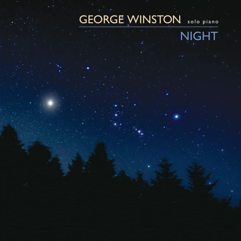 George Winston – Night vinyl record cover