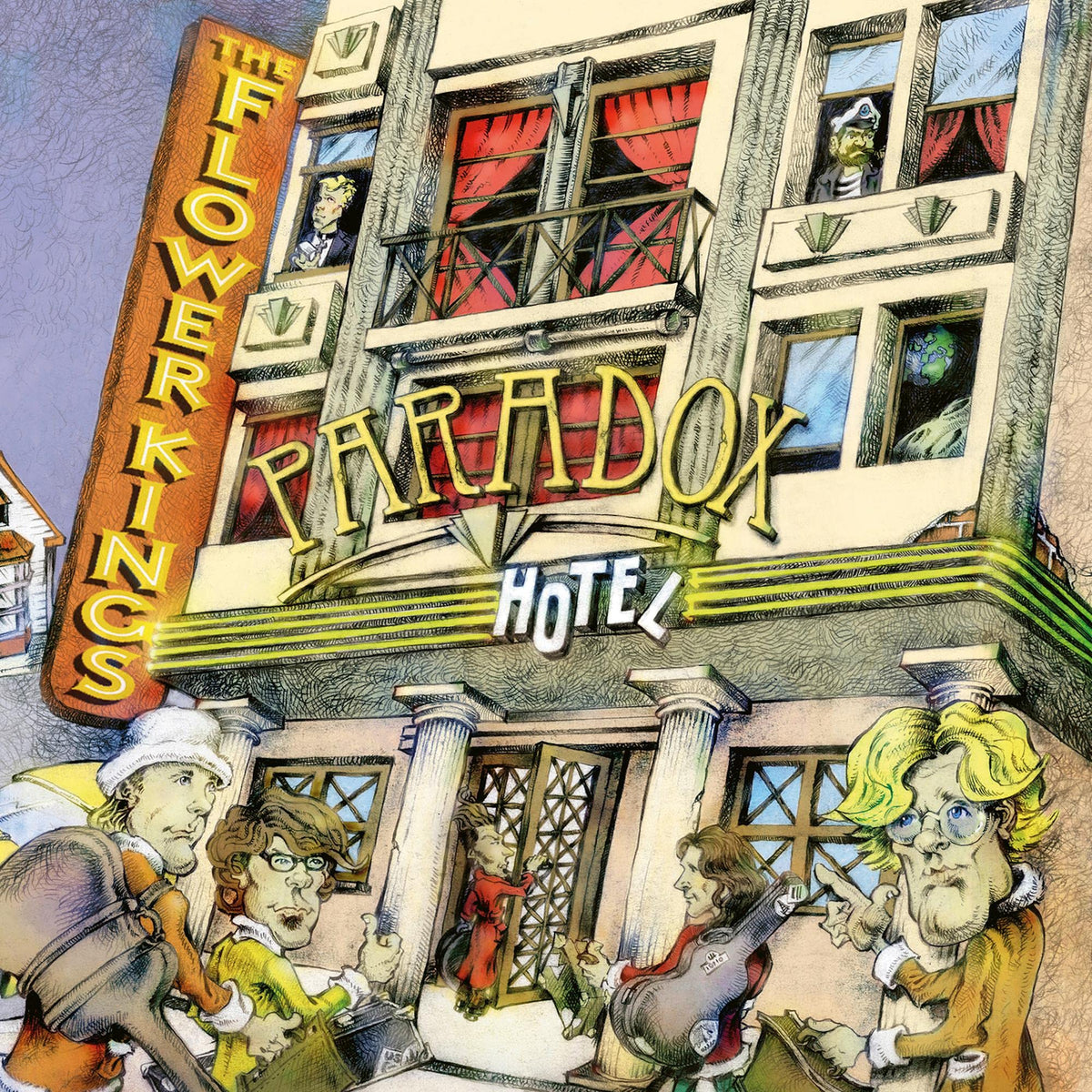 The Flower Kings – Paradox Hotel vinyl record cover
