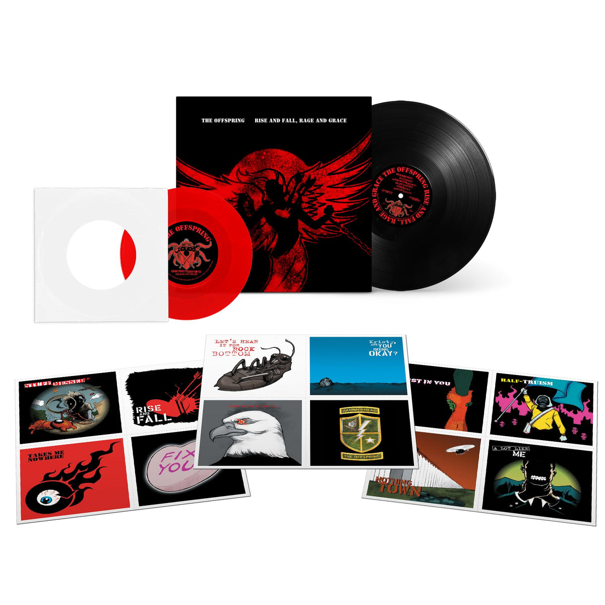 The Offspring – Rise and Fall, Rage and Grace vinyl record cover