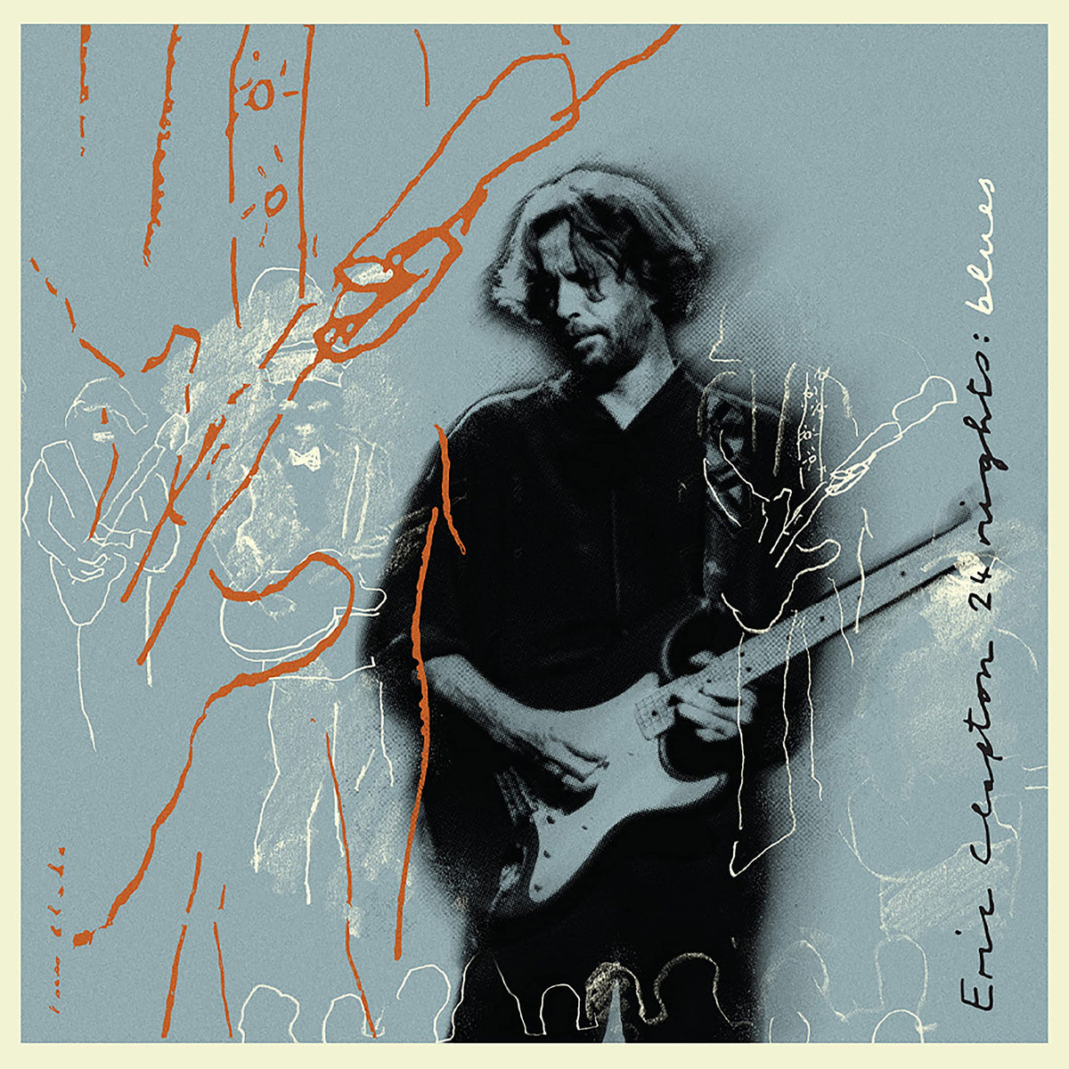 Eric Clapton – The Definitive 24 Nights (Blues Concert 2LP)  by Eric Clapton vinyl record cover
