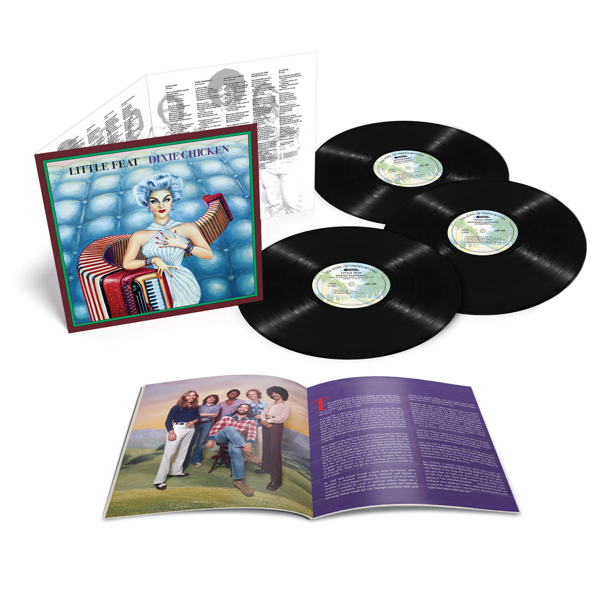 Little Feat – Dixie Chicken (3LP Deluxe Edition)  by Little Feat vinyl record cover