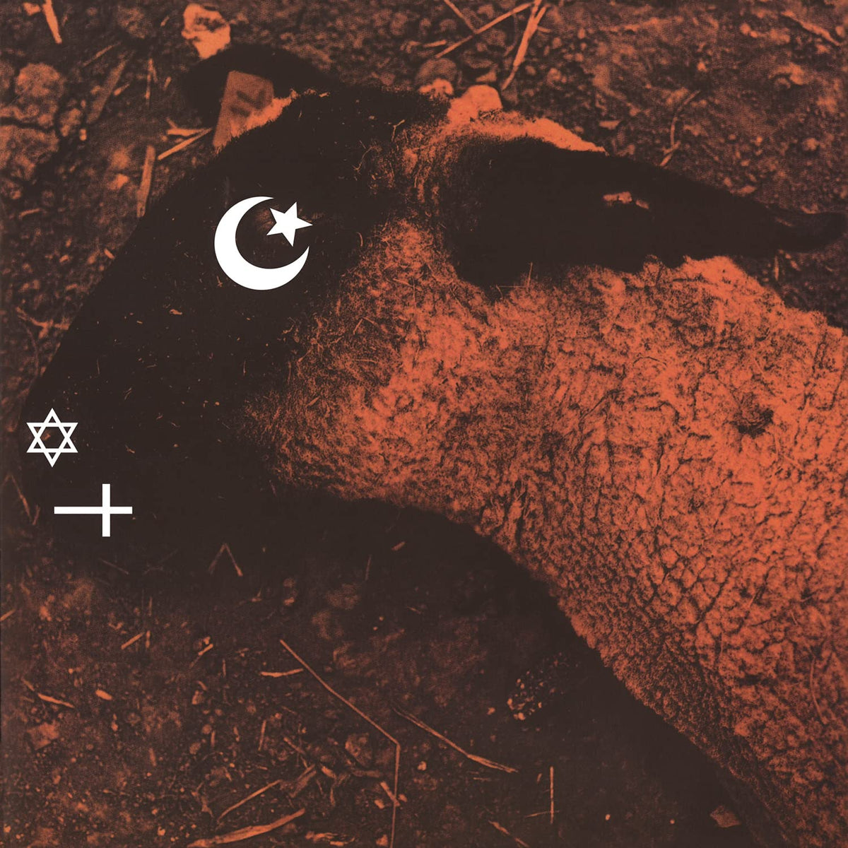 Ministry – Animositisomina (Orange Coloured Vinyl)  by Ministry vinyl record cover