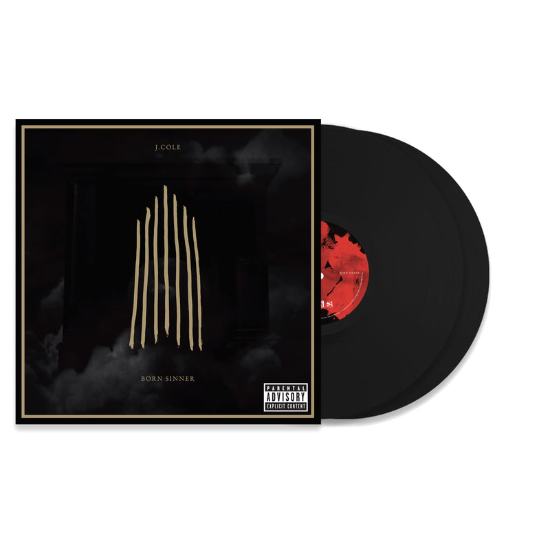 J. Cole – Born Sinner vinyl record cover