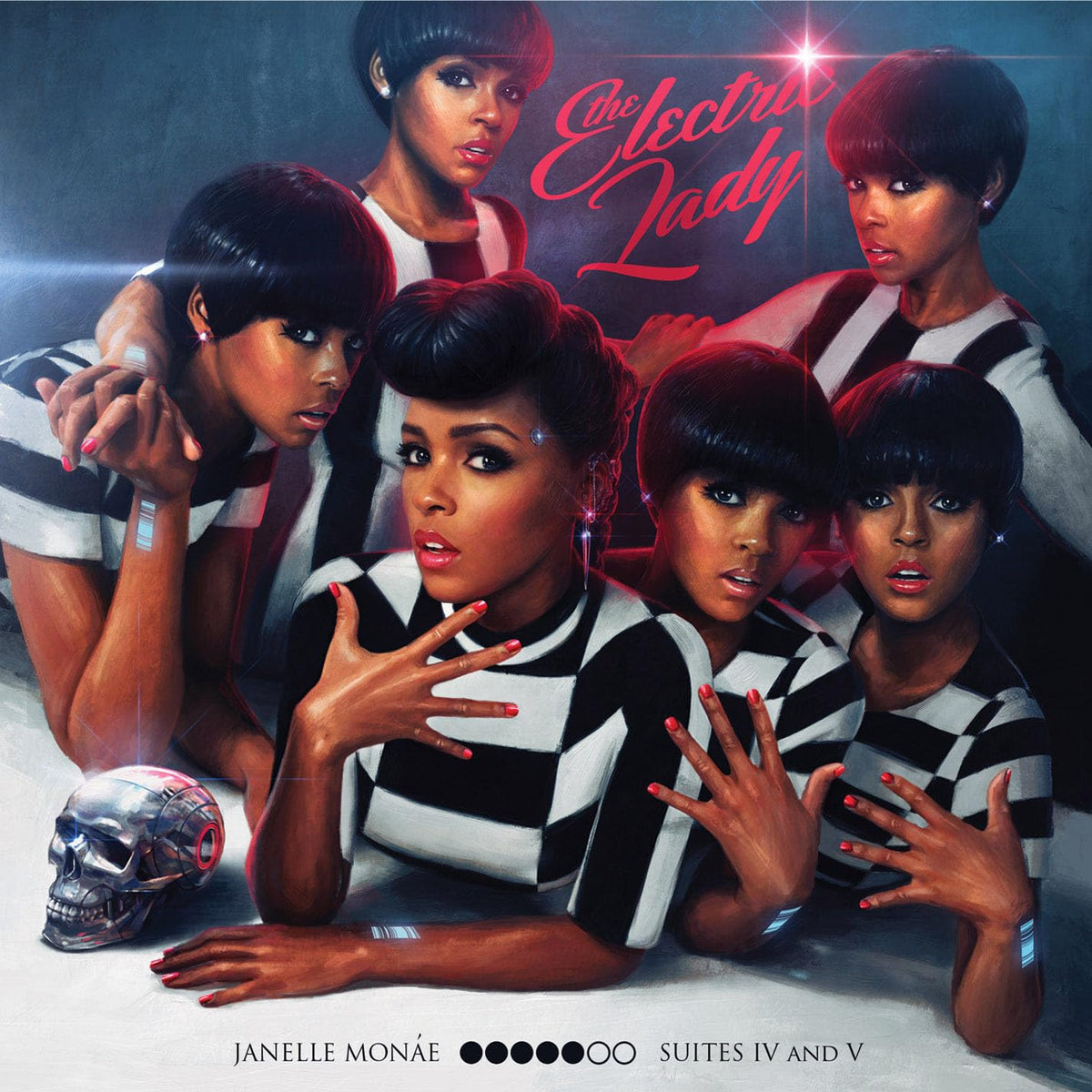 Janelle Monáe – The Electric Lady vinyl record cover