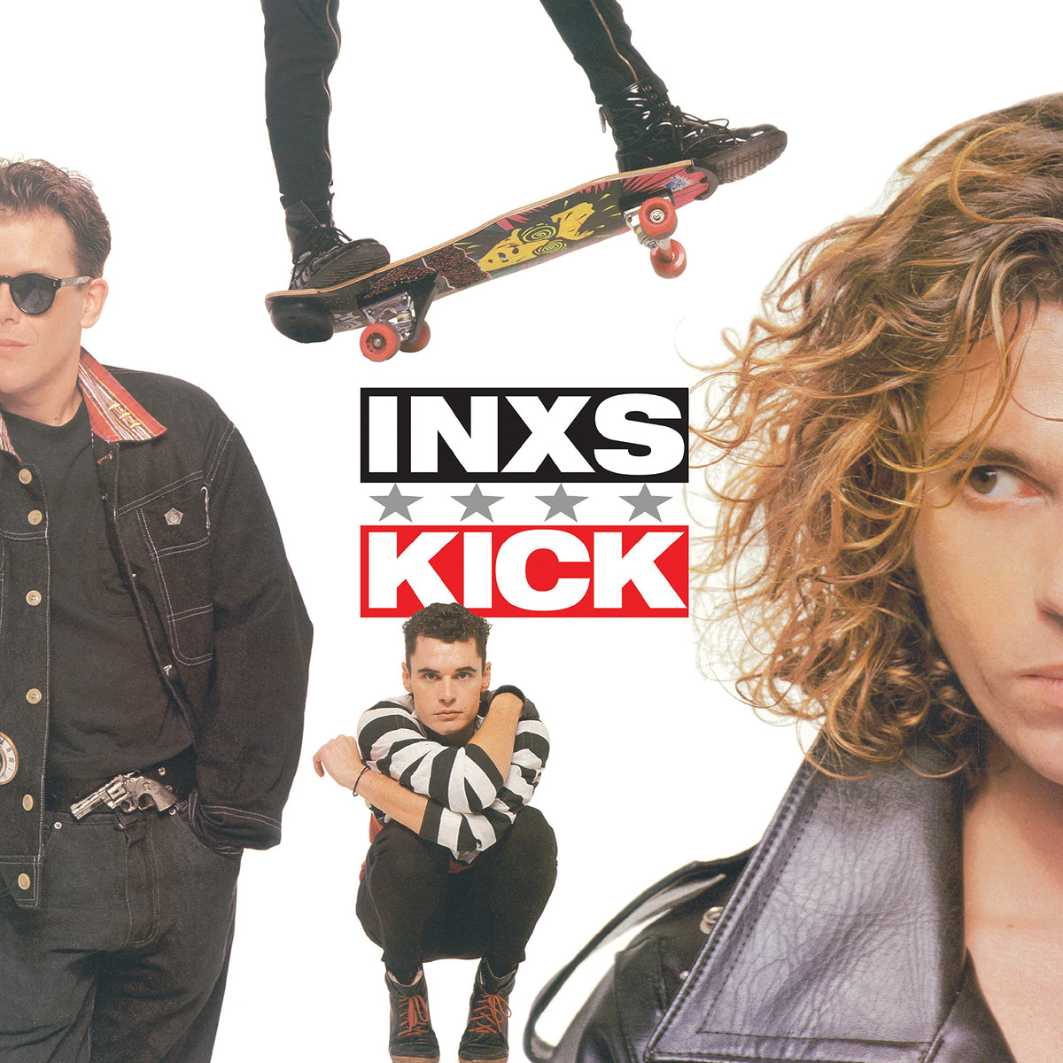 Inxs – Kick (Clear Vinyl) vinyl record cover