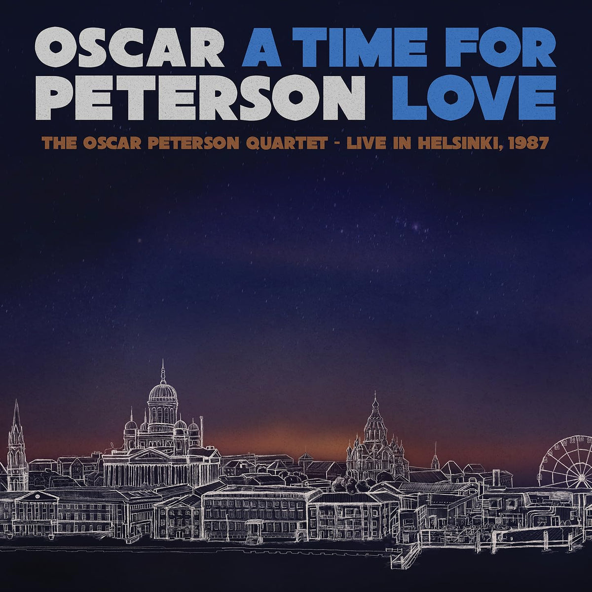 The Oscar Peterson Quartet – A Time for Love vinyl record cover