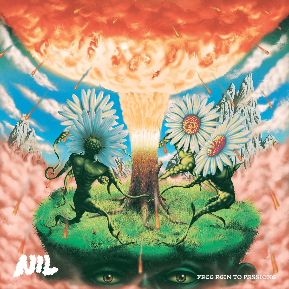 The Dirty Nil – Free Rein to Passions vinyl record cover