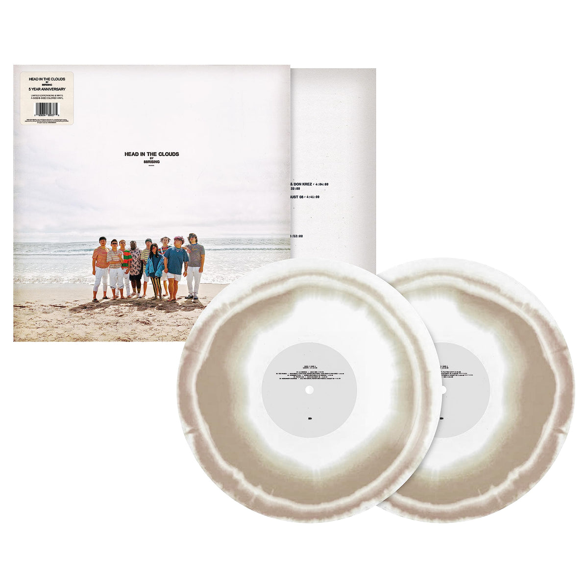 88 Rising – Head In The Clouds (5th Anniversary) [White]   by 88 Rising vinyl record cover